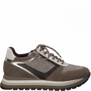 Sneakersy Tamaris 23706 Beżowe