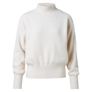SWETER YAYA 1000218-923 WOOL WHITE