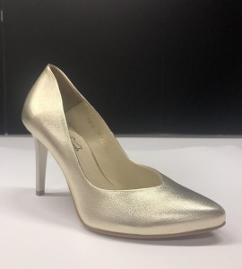 Czółenka Eska 1916/1048 Złote