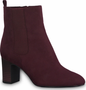 Botki Tamaris 25022 Burgundowe 