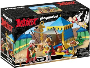 Playmobil  Asterix - Namiot Dowódcy z Generałami