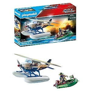 Playmobil  Policyjny Samolot Wodny