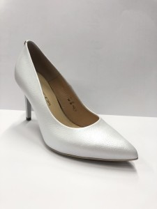 Czółenka PRO-MODA 9111 1851 Białe/Perłowe