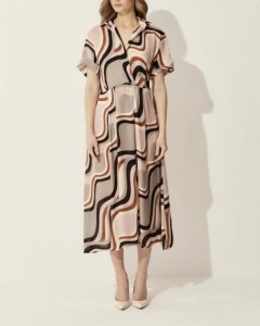 TOVA SUKIENKA MERCI PRINT