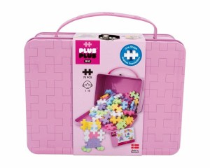 Plus Plus Klocki big Metalowa różowa walizeczka 70 el. 3275 DANTE