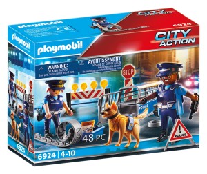 Playmobil  Blokada policyjna