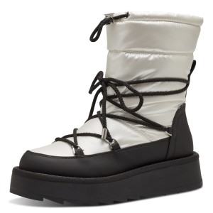 Śniegowce Tamaris 1-26836-41 009 Black/White