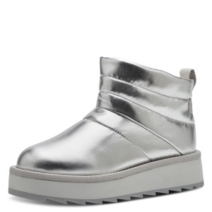 Botki Tamaris 1-26821-41 941 Srebrny