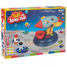 Ciastolina z rakietą wyciskarką 