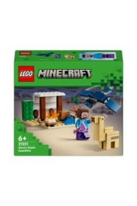 LEGO Minecraft Pustynna wyprawa Steve'a 