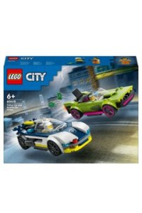 LEGO City Pościg radiowozu za muscle carem 