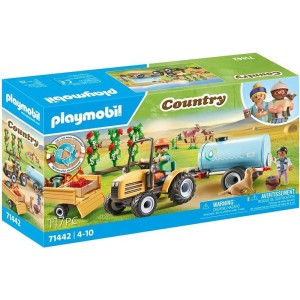  Playmobil Country Traktor z przyczepą i zbiornikiem na wodę 