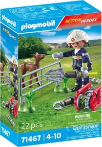 PLAYMOBIL STRAŻ POŻARNA RATOWANIE ZWIERZĄT