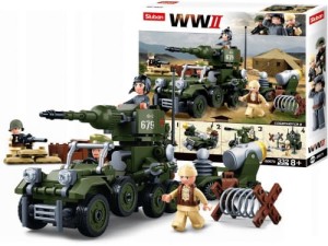 Klocki Wojsko Wóz bojowy 332 el. Sluba