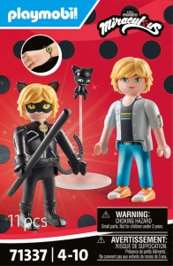 Playmobil Adrien & Czarny Kot