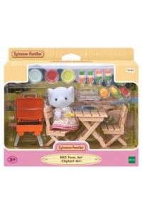 Sylvanian Piknik rodziny słoni