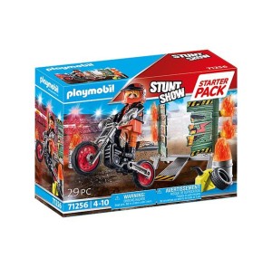 PLAYMOBIL 71256 Pokaz kaskaderski ze ścianą ognia