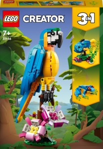 LEGO Creator 31136 Egzotyczna papuga 
