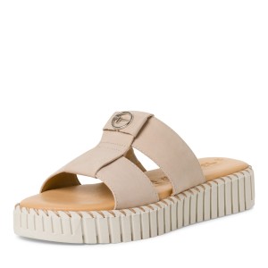 Klapki Tamaris 1-27233-42 376 Antelope Nubuc