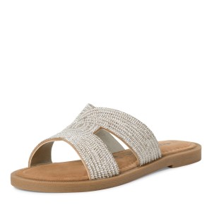 Klapki Tamaris 1-27113-42 919 Silver Glam 