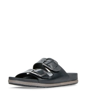 Klapki Tamaris 1-27502-42 0A3 Black Leather