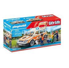 PLAYMOBIL AUTO 71037 SAMOCHÓD RATOWNICZY KARETKA