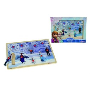 Kraina Lodu puzzle kształty 