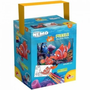 Puzzle dwustronne w tubie 60 el. Nemo