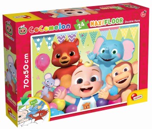 Puzzle COCOMELON 24EL WARZYWA POMAGAJĄ NAM ROSNĄC