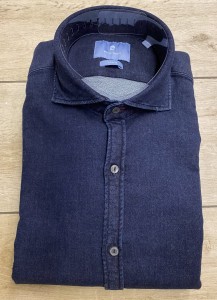 KOSZULA PIERRE CARDIN 8450/000/26507 9031 NIEBIESKA 