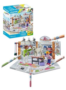 PLAYMOBIL 71514 Color: Dog Salon Playset 
