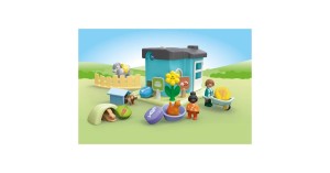 JUNIOR: Hotel dla zwierząt z dozownikiem pokarmu