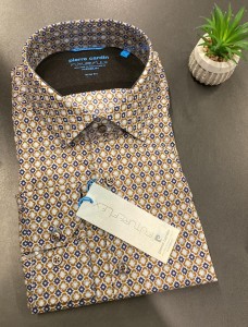 KOSZULA PIERRE CARDIN 4501/000/27200 9091 KOLOROWA 