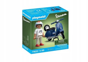 Playmobil - 1969 Vespa 150 Sprint Veloce, niebieski