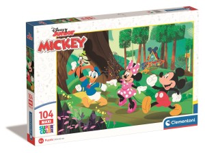 Clementoni Puzzle 104el Maxi Miki i Przyjaciele