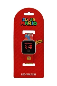 Zegarek LED z kalendarzem Super Mario GSM4107 