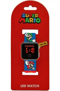 Zegarek LED z kalendarzem Super Mario GSM4236