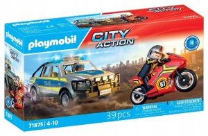 Playmobil 71875 Pościg policyjnym pick-upem 