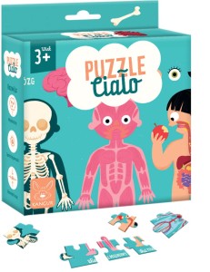 Puzzle Ciało Człowieka 3+ Kangur