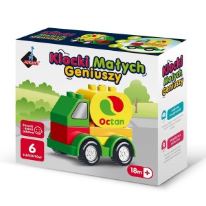 KLOCKI MAŁYCH GENIUSZY AUTKO OCTAN