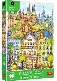 Puzzle 1000 el. O północy w Barcelonie Trefl