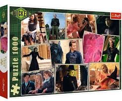 Puzzle 1000 el. Wicked: Kadry filmowe Trefl 