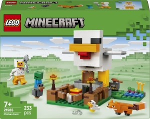 LEGO Klocki Minecraft 21585 Farma kurczaków