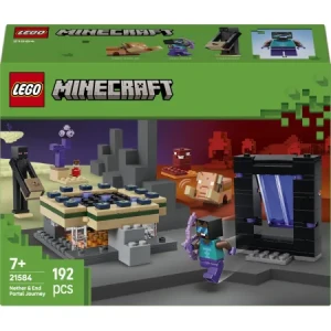 LEGO Minecraft Podróż przez portal Netheru i Kresu 21584 