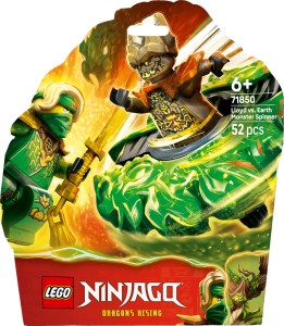 LEGO Ninjago Lloyd kontra ziemny potwór na spinnerze 71850