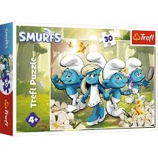Puzzle Smerfy 30 el. Smerfne przygody