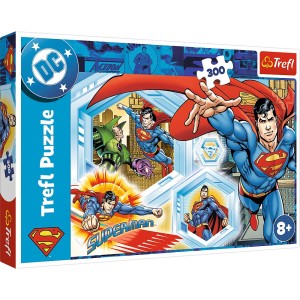 Puzzle 300 el. Niezniszczalny Superman 