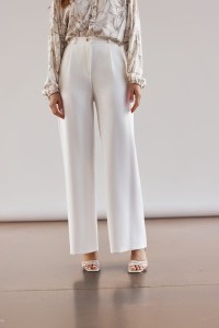TOVA SPODNIE ELISE ECRU