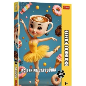 Puzzle 200 el. BrainRots Ballerina Cappuccina