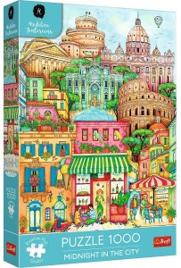 Puzzle 1000 el. O północy w Rzymie Trefl